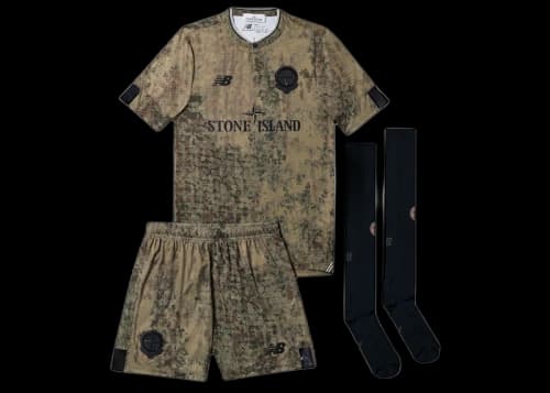 Stone Island x New Balance M01NA In Motion Archival Football Kit Camouflage