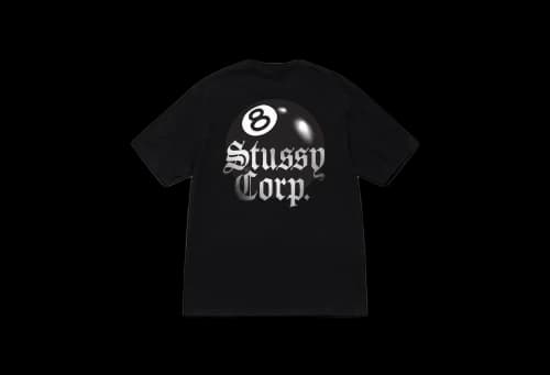 Stussy 8 Ball Corp Tee Black (SS23)