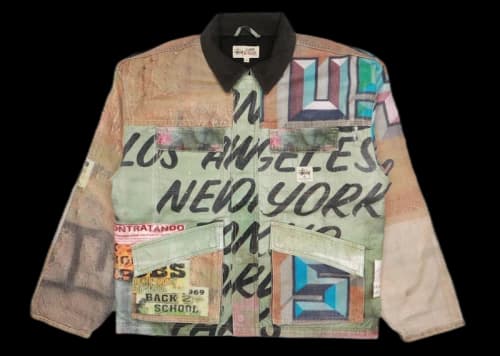 Stussy Alfonso Canvas Shop Jacket Multicolor