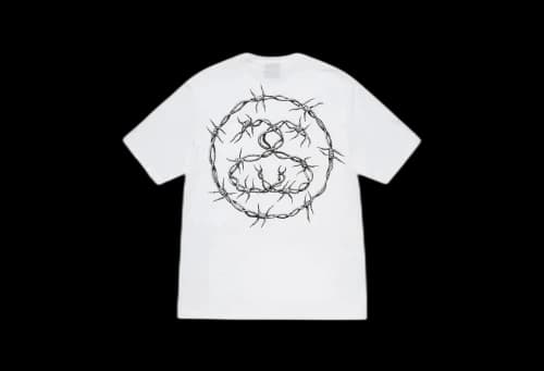 Stussy Barb Tee White (SS23)