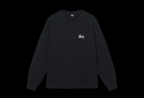 Stussy Basic Stussy LS Tee Black (SS22)