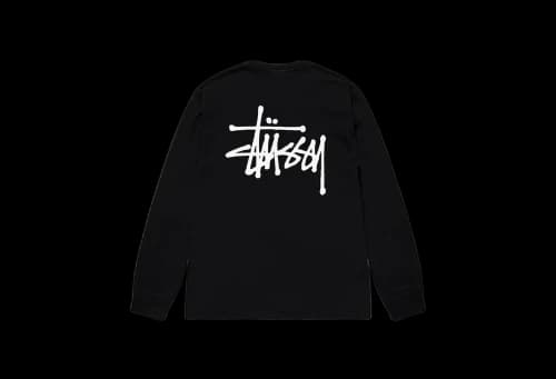Stussy Basic Stussy LS Tee Black (SS23)