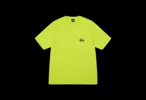 Stussy Basic Tee Keylime (SS23)