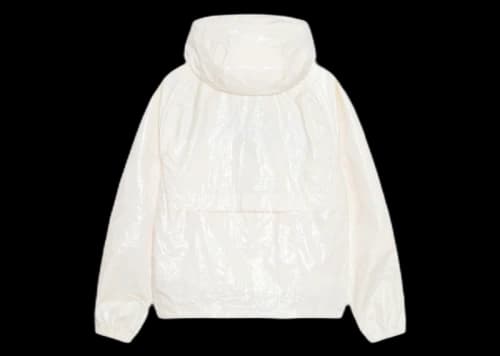 Stussy Beach Shell Coated Ripstop Jacket Bone