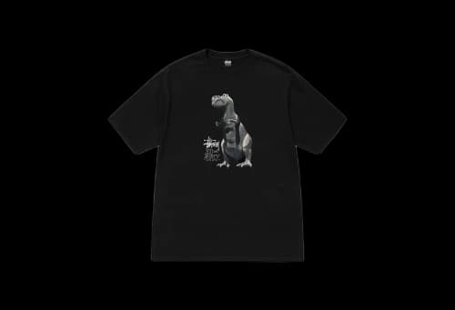 Stussy Big & Meaty Pigment Dyed Tee Black (SS23)