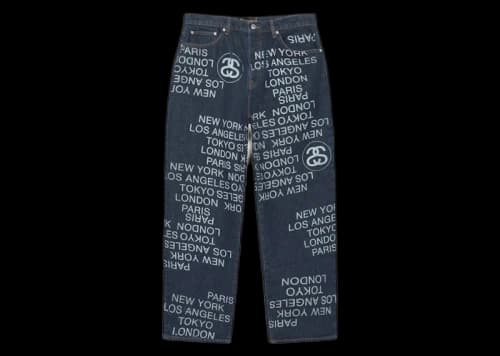 Stussy Big Ol' Denim City Link Jean One Wash