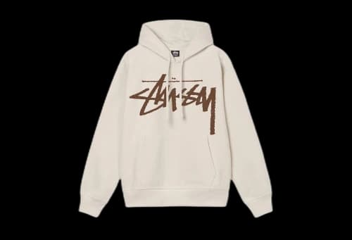 Stussy Big Stock Hoodie Putty (FW22)