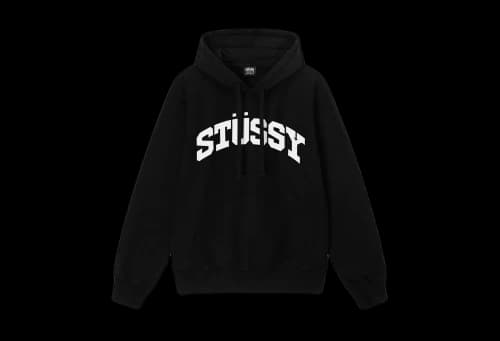 Stussy Block Sport Pigment Dyed Hoodie Black (SS23)