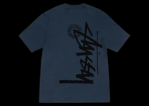 Stussy Buana Stock Tee Navy