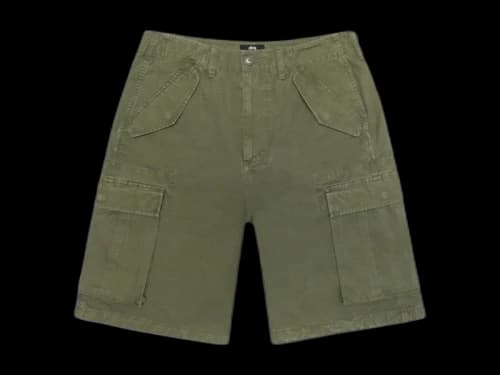 Stussy Cargo Ripstop Short Olive Green