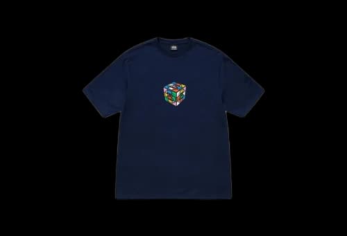 Stussy Cube Tee Navy (FW22)
