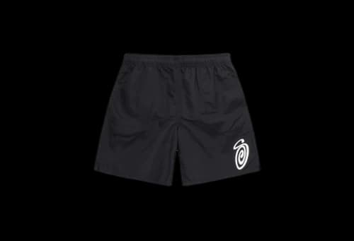 Stussy Curly S Water Short Black (SS23)