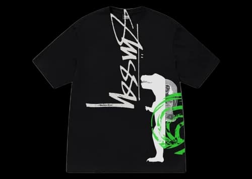 Stussy David Carson Dino Tee Black