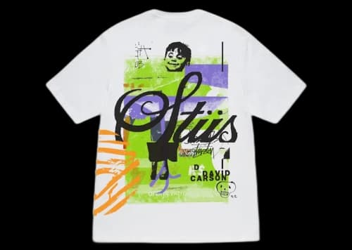 Stussy David Carson Dino Tee White