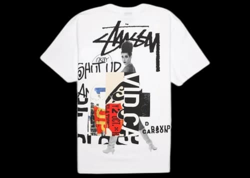 Stussy David Carson Do Your Thang Tee White