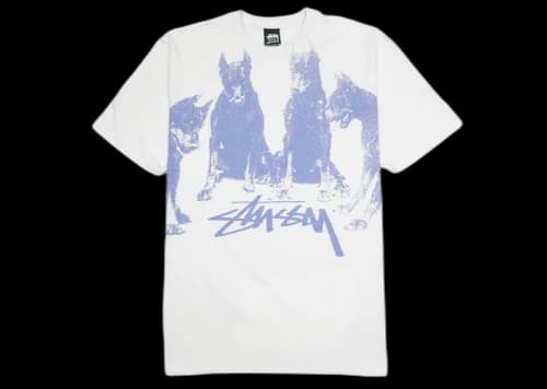 Stussy Doberman Tee Fog