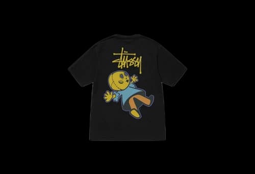 Stussy Dollie Pigment Dyed Tee Black (SS23)