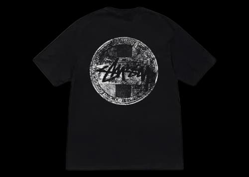 Stussy Dot Stamp Tee Black