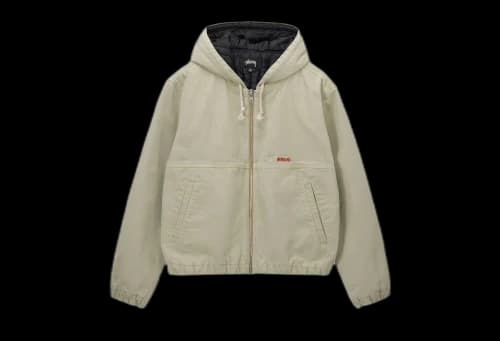 Stussy Double Dye Work Jacket Cream (SS23)