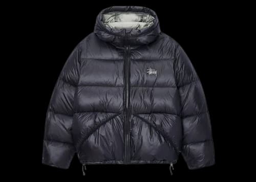 Stussy Down Micro Ripstop Parka Phantom Black