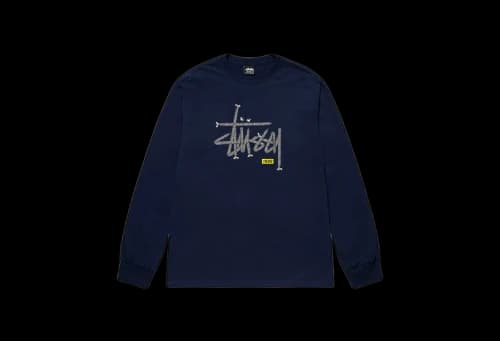 Stussy Hardware LS Tee Navy (FW22)