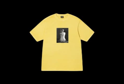 Stussy Le Violon Pigment Dyed Tee Butter (FW22)