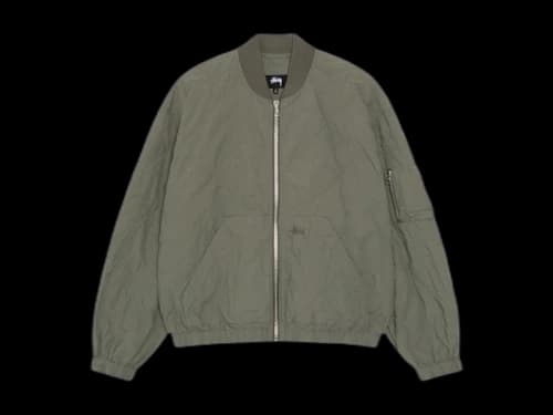 Stussy Lightweight Cotton Bomber Olive