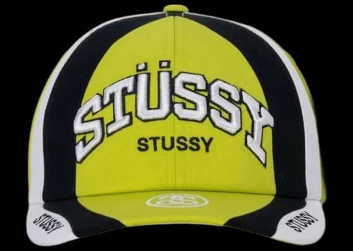 Stussy Low Pro Souvenir Strapback Hat Lime