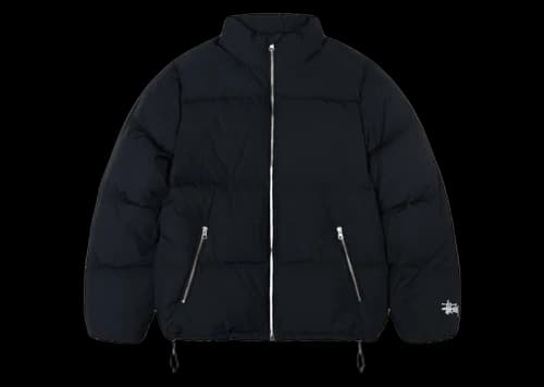 Stussy Nylon Down Puffer Black