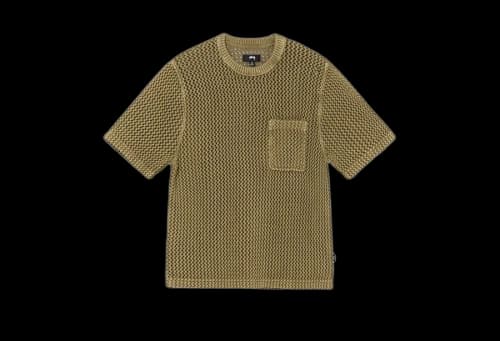 Stussy O'Dyed Mesh Crew Khaki (SS22)