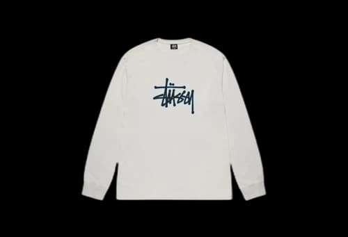 Stussy Outlined Pigment Dyed LS Tee Natural (FW22)
