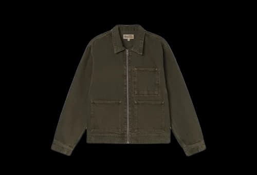 Stussy Overdyed Work Jacket Olive (FW22)