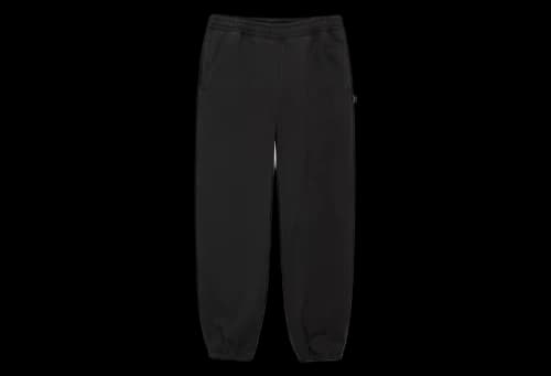 Stussy Pigment Dyed Fleece Pant Black (FW22)
