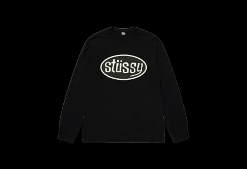 Stussy Pitstop LS Tee Black (SS23)
