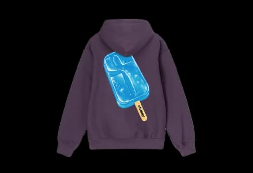 Stussy Popsicle Hoodie Grape (SS23)