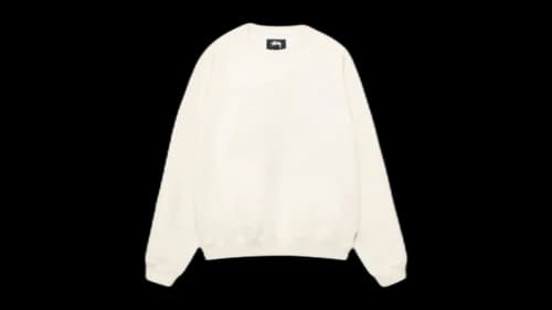 Stussy Relaxed Crew Natural