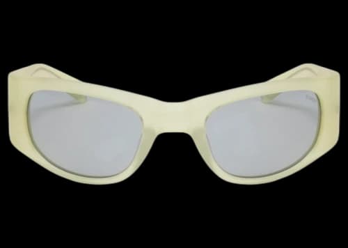 Stussy Rene Sunglasses Matte Yellow/Light Grey Lens