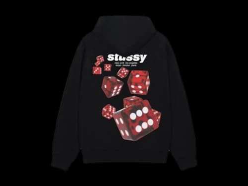 Stussy Rollers Hoodie Black