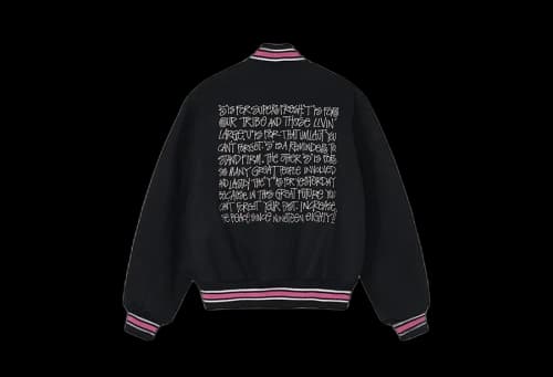 Stussy S Talk Melton Varsity Jacket (FW22)