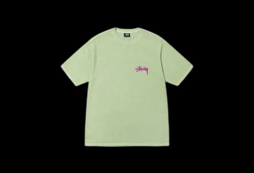 Stussy Skate Posse Pigment Dyed Tee Sage (FW22)
