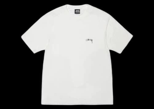 Stussy Smooth Stock Pigment Dyed Tee Natural