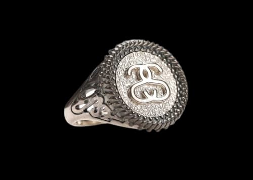 Stussy Sovereign Ring Sterling Silver