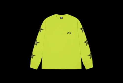 Stussy Stars LS Tee Keylime (SS23)
