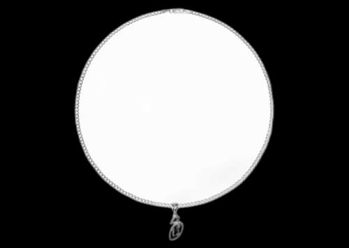 Stussy Swirly S Chain Sterling Silver