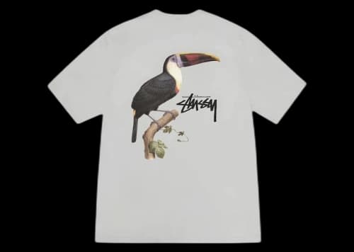 Stussy Toucan Tee Fog