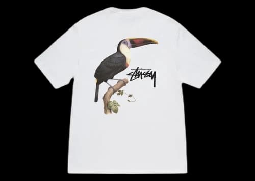 Stussy Toucan Tee White