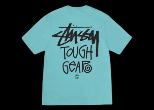 Stussy Tough Gear Tee Ocean
