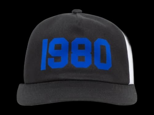 Stussy Trucker 1980 Snapback Black