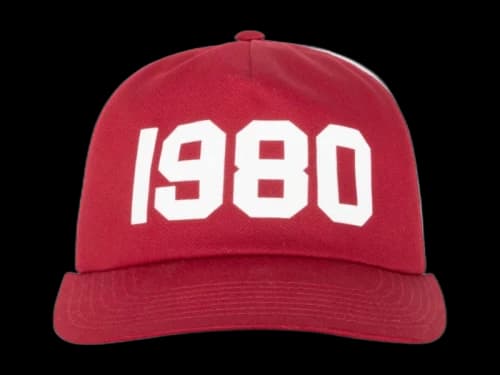 Stussy Trucker 1980 Snapback Garnet