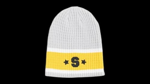 Stussy Varsity S Stripe Skullcap Grey